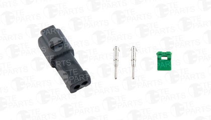 7802125 2-pin Plug for RVI / VOLVO / CASE / CATERPILLAR